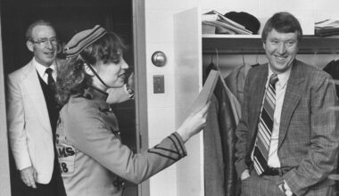 Veteran Canucks announcer Jim Robson was beloved by the team’s long-suffering fans