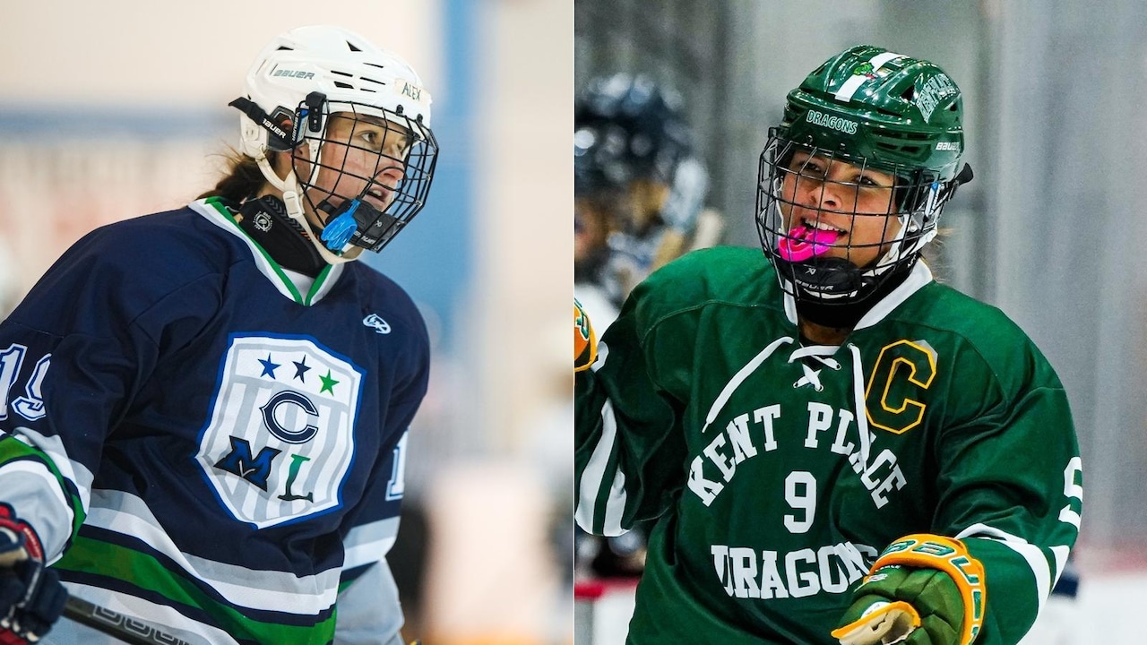 Alex Donoghue and Molly Brozowski are chasing hockey history