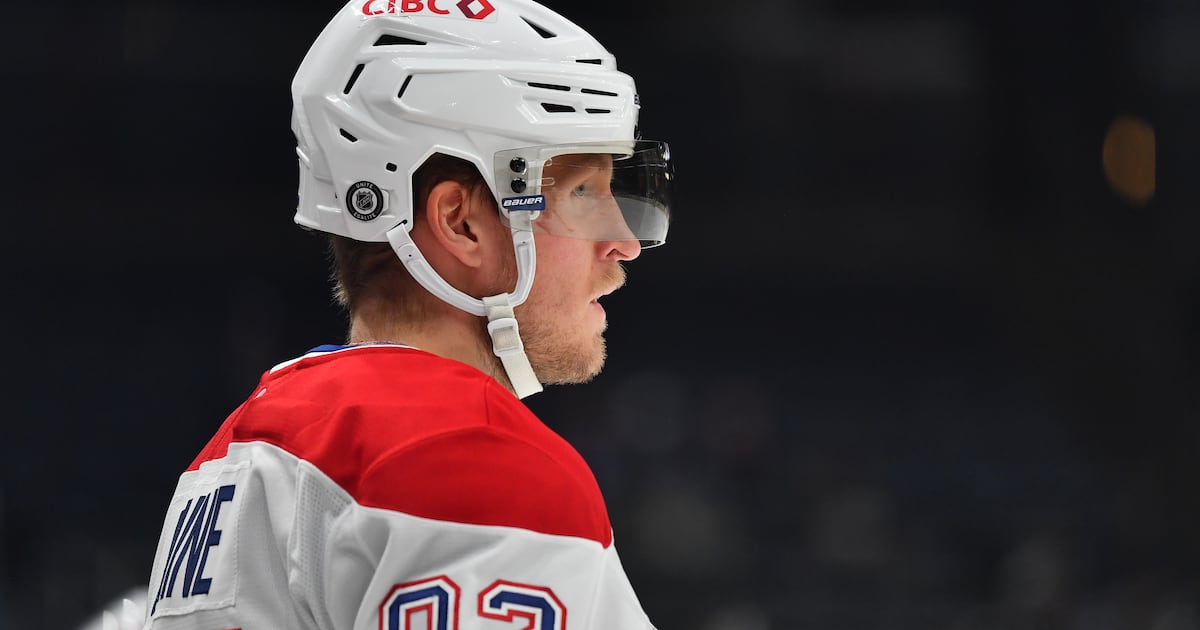 Lower body injury sidelines Patrik Laine from Montreal Canadiens practice