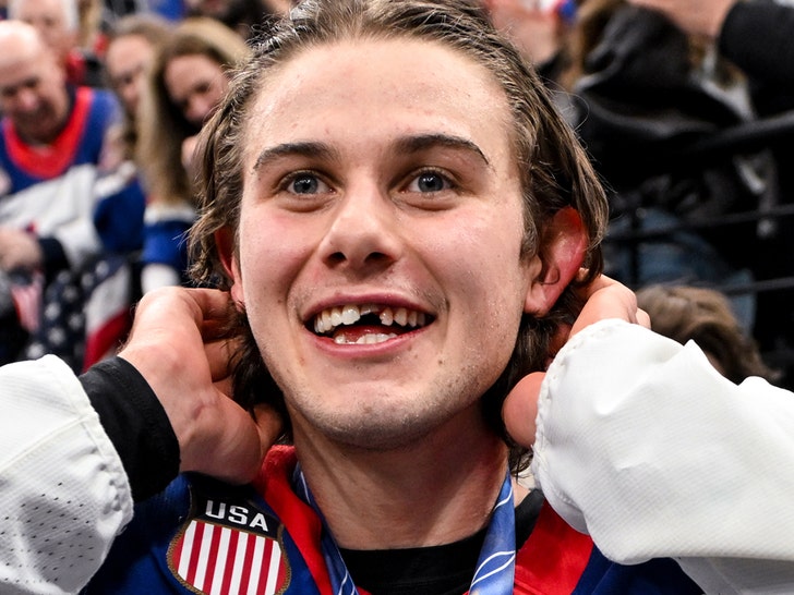 jack hughes teeth getty