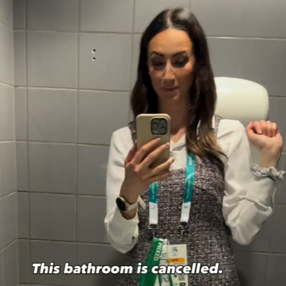 Senators Broadcaster Claire Hanna Locked In Bathroom Right Before Olympic Broadcast