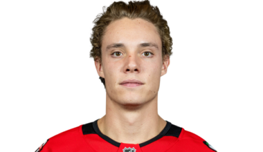 Alex Vlasic headshot - Chicago Blackhawks D