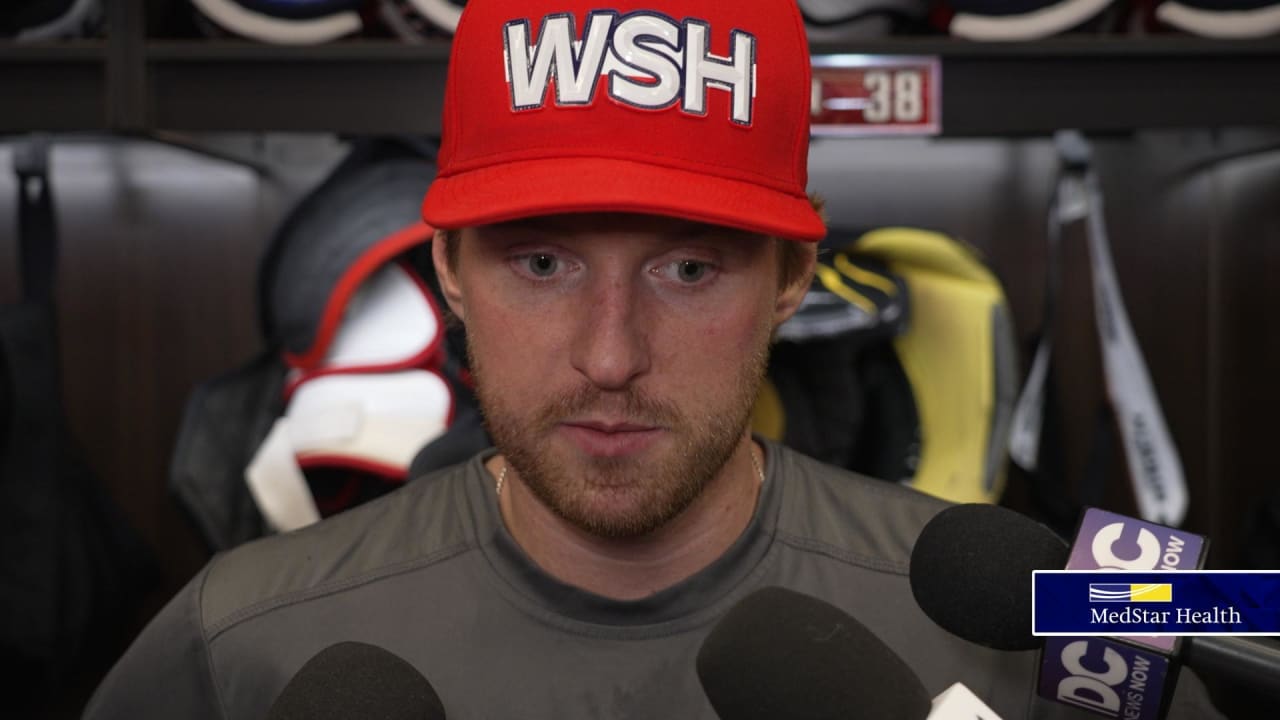 Rasmus Sandin | Postgame | Washington Capitals