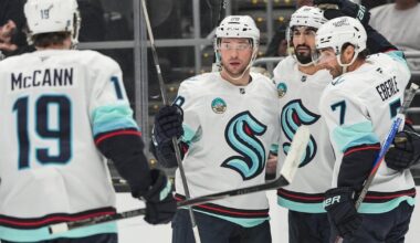Shane Wright's 2 goals lead Kraken to 4-2 victory over Kings
