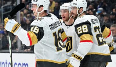 Golden Knights score 5 in third period to beat Kings 6-4 and spoil Artemi Panarin's LA debut