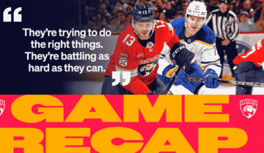 RECAP: Sabres 5, Panthers 3