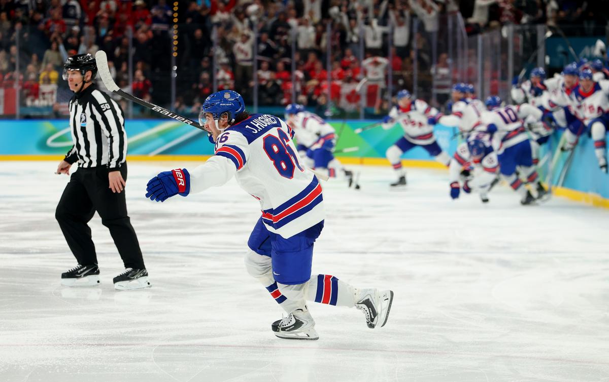 USA Men's Hockey Claims 1st Gold Medal Since 1980