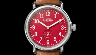 Detroit Red Wings and Shinola Launch Hockeytown Timepiece