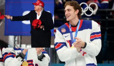 Hockey Fans Mad Tage Thompson Doubles Down, Defends MAGA Hat