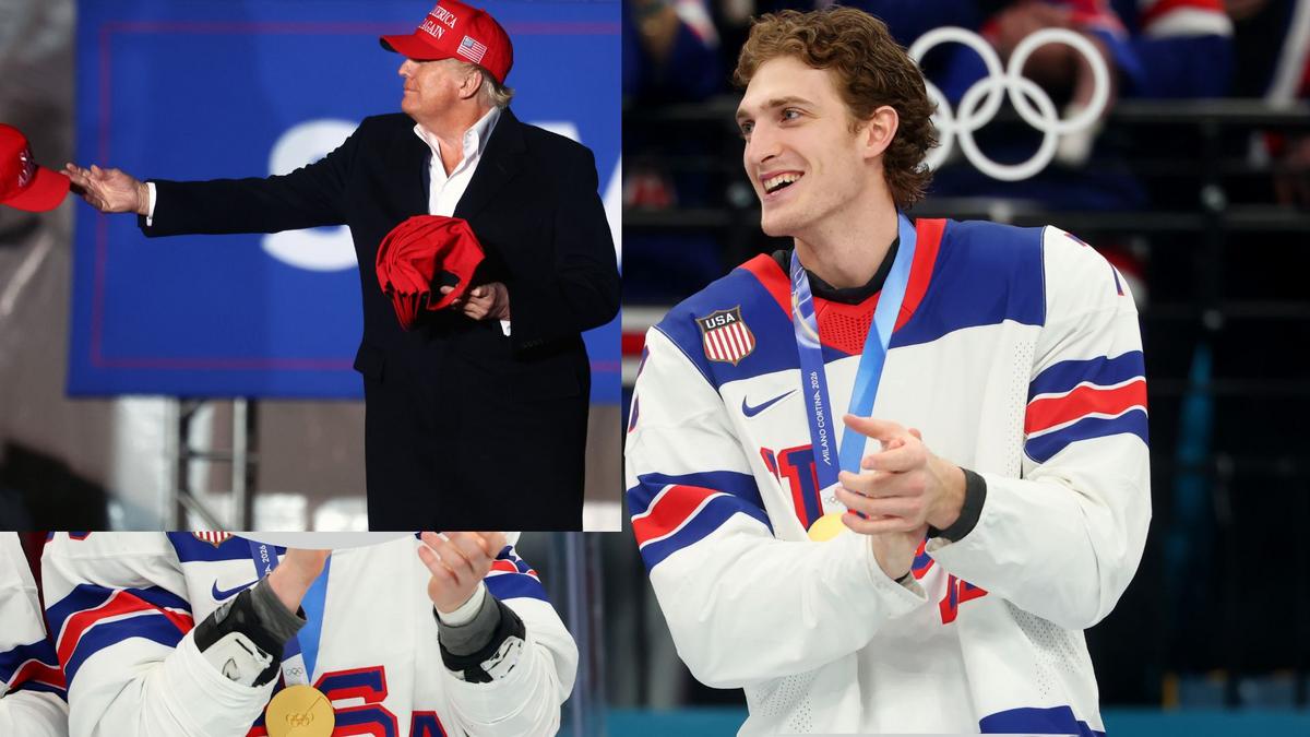 Hockey Fans Mad Tage Thompson Doubles Down, Defends MAGA Hat