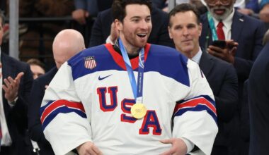 Jeremy Swayman Wins Olympic Gold With Team USA