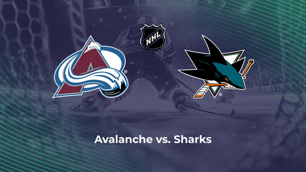 Avalanche vs. Sharks NHL Predictions, Picks and Odds