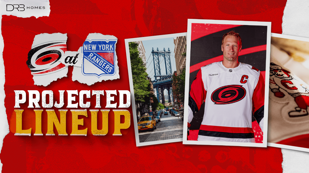 Projected Lineup: February 5 at NY Rangers