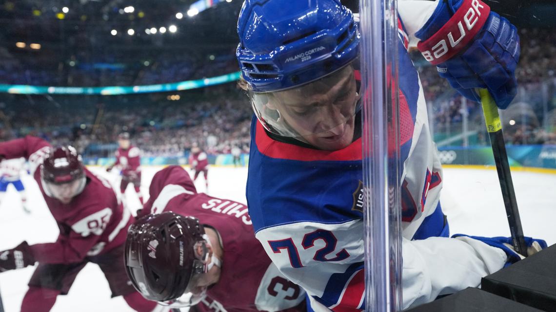 Thompson scores and Dahlin shines as Sabres make early Olympic impact