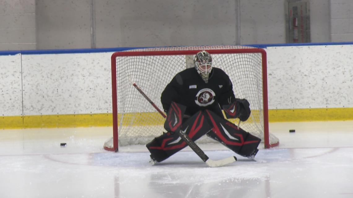 Sabres' Luukkonen practices for first time since 'devastating' injury that kept him out of Olympics
