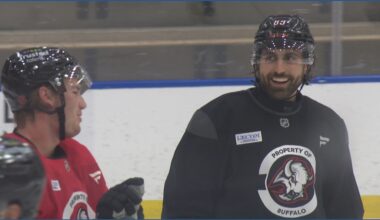 Sabres hit the ice for first practice since start of Olympic break