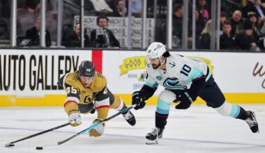 Golden Knights fight back but fall 3-2 to Kraken
