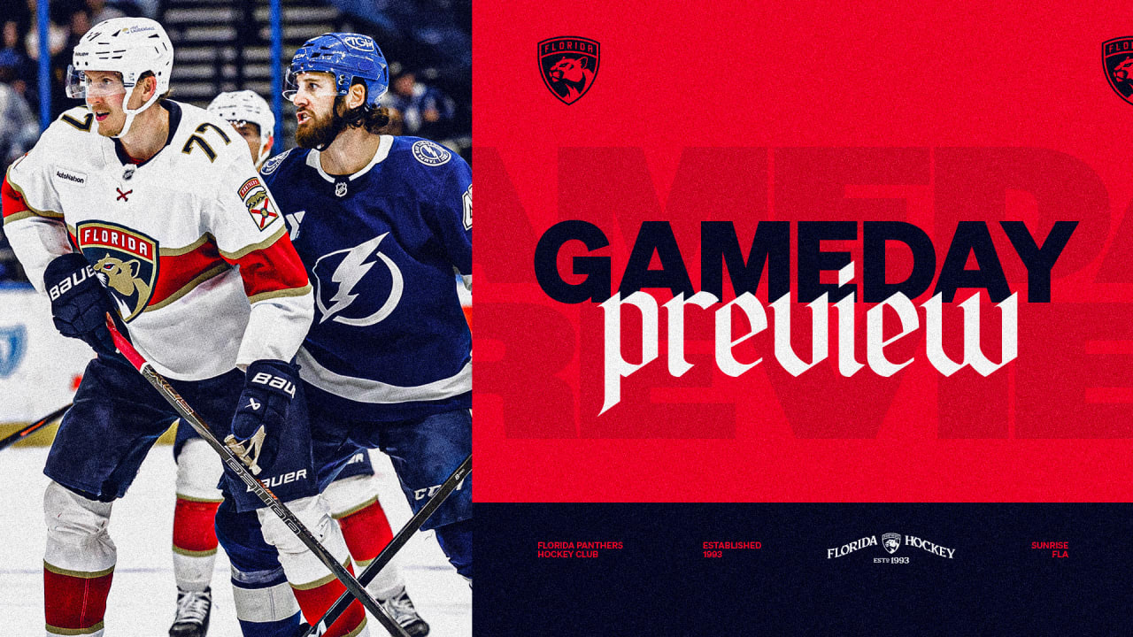PREVIEW: Panthers face Lightning in final game before break