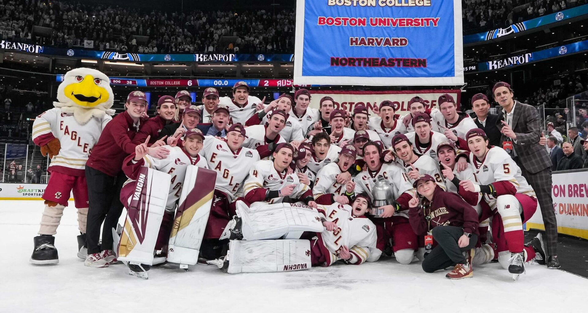 Boston College dominates Boston U. to win the 2026 Beanpot