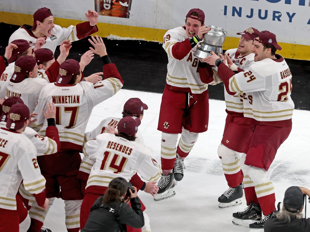 BC ends Beanpot drought with 6-2 victory over BU