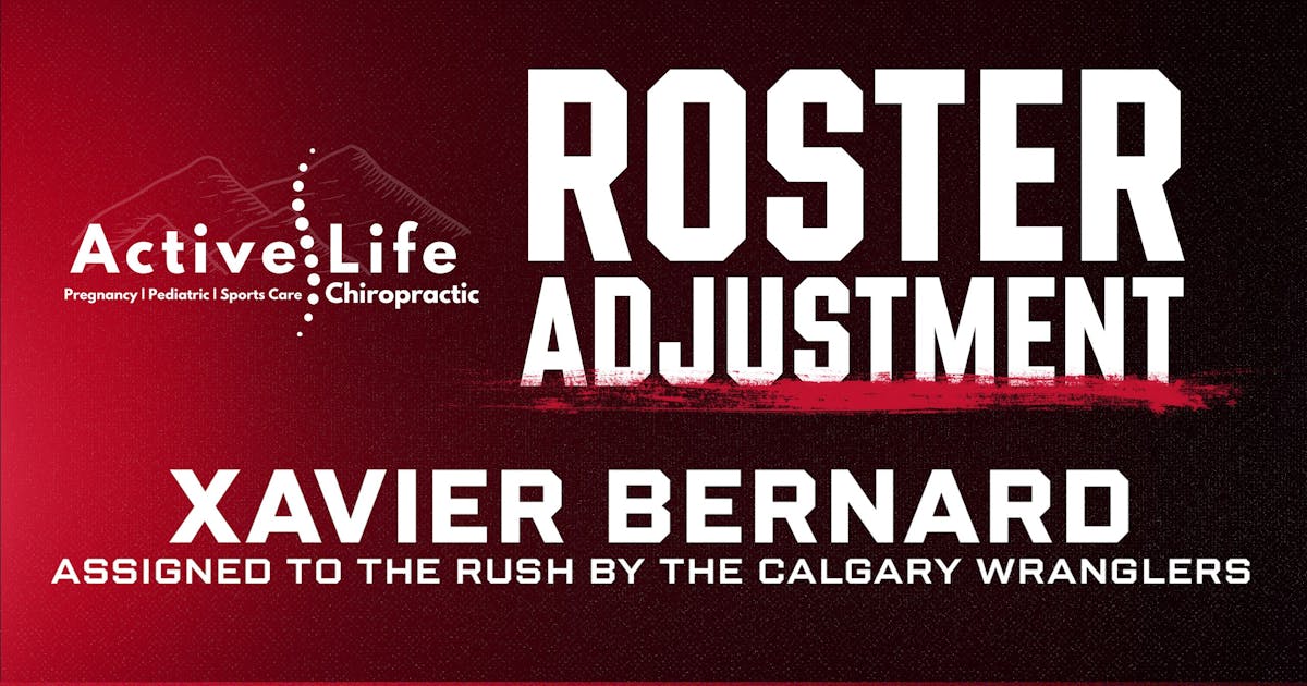 Rapid City Rush | XAVIER BERNARD RETURNS FROM CALGARY