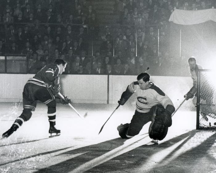 Bill Durnan, Goaltender, Montreal Canadiens, 1943-44