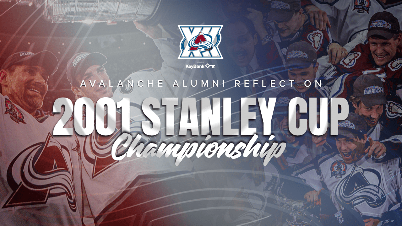 Avalanche Alumni Reflect on 2001 Stanley Cup Championship