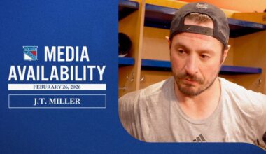 Pregame: Miller | New York Rangers
