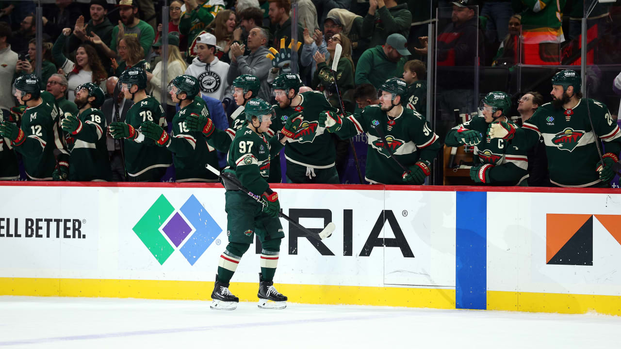 Kaprizov connects with Hughes | NHL.com