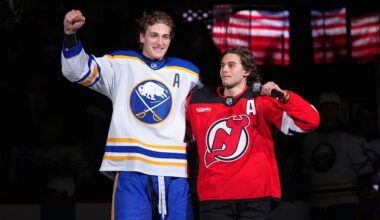 Tage Thompson responds to MAGA hat criticism after Team USA gold: ‘Proud to be an American’