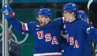 Winter Olympics: Here's how the Sabres' Tage Thompson is doing for Team USA