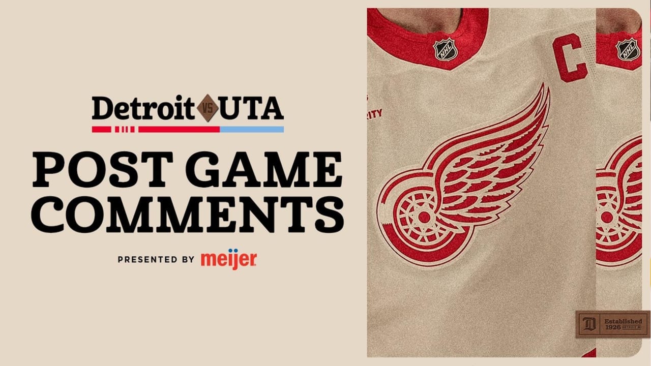 Meijer Postgame Comments 2/4/26 | Detroit Red Wings