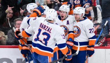Islanders grind out win over Devils heading into Olympic break