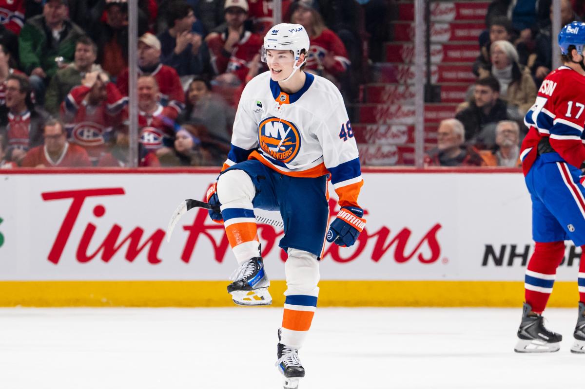 Islanders' Matthew Schaefer won't let you forget just how rare he is