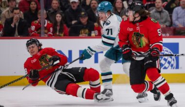 Chicago Blackhawks cruise past San Jose Sharks to end skid