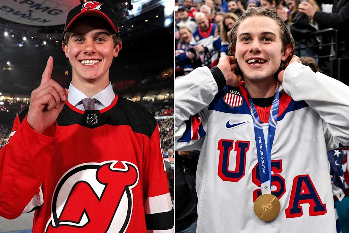 Jack Hughes Predicted He'd Win Olympic Gold with His Brother in Resurfaced Letter from 2019
