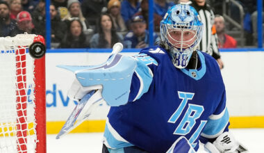 Vasilevskiy stops 33 shots, Lightning beat Panthers 6-1 in final game before break