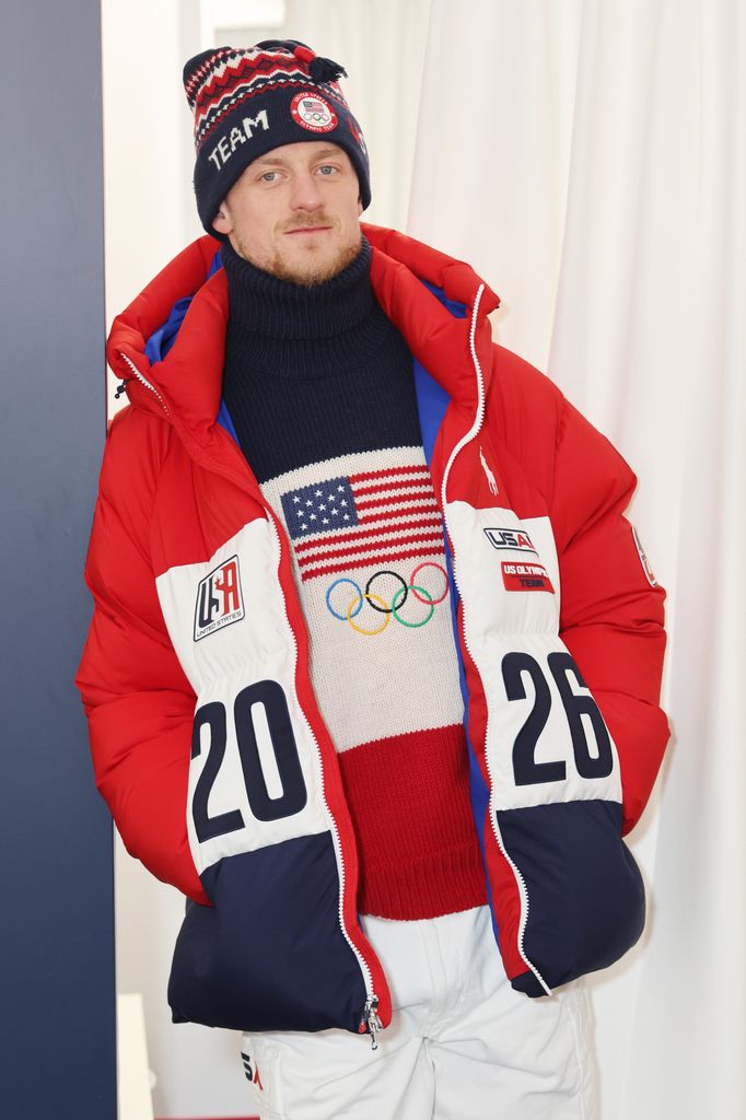 U.S. Olympian Jack Eichel attends the Team USA Welcome Experience at the 2026 Milan-Cortina Olympics on February 08, 2026 in Milan, Italy. (Photo by Joe Scarnici/Getty Images)