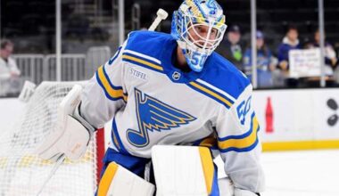 Jordan Binnington linked to Stanley Cup contender in juicy trade rumor