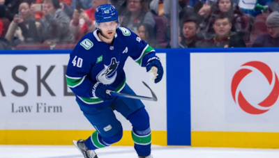 Adam Foote shares NHL trade rumors prediction about Elias Pettersson after Team Sweden's Olympic return performance