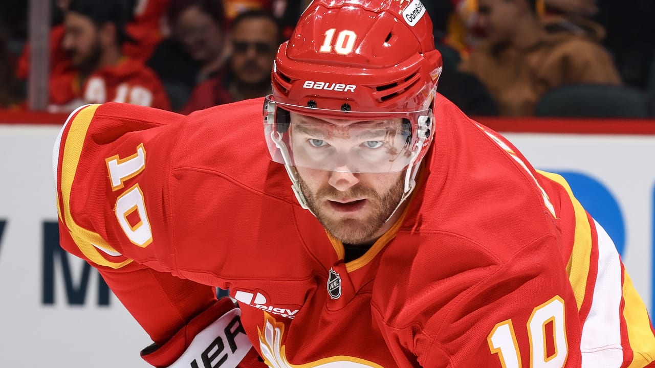 Flames Provide Medical Update On Huberdeau
