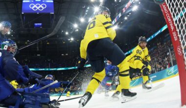 Dahlin fuels Sweden’s 5-2 Olympic win with 3 assists