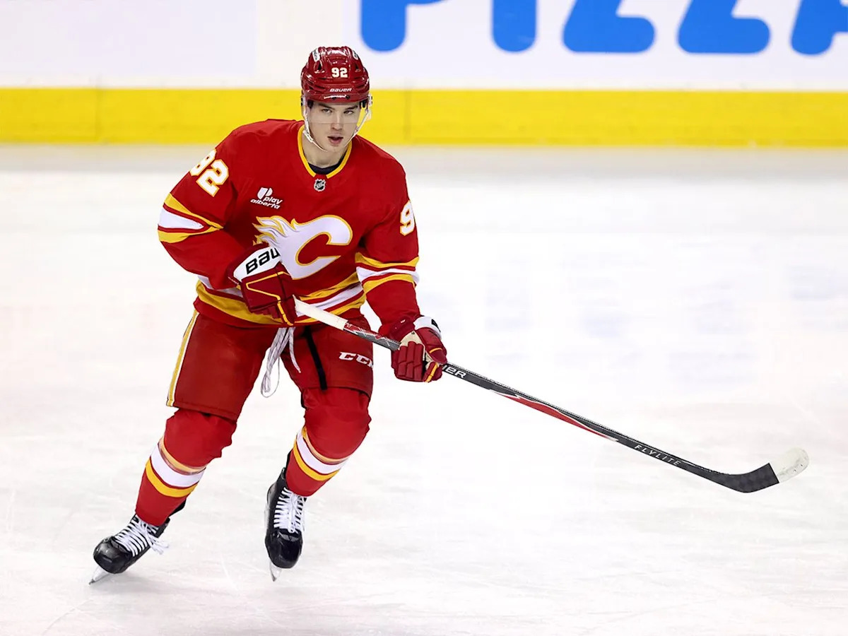 The Play-Caller? Explaining Matvei Gridin’s new nickname with the Flames