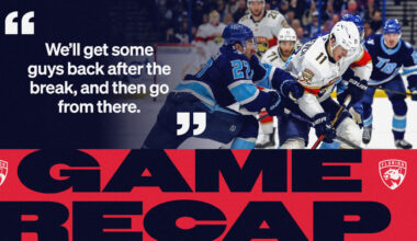 RECAP: Lightning 6, Panthers 1