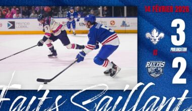 Trois-Rivières Lions | A strong comeback led by Riley Kidney in the Lions’ victory