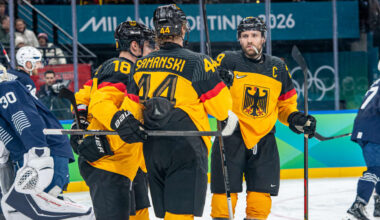 OLYMPICS: Draisaitl, Samanski both score as Germany advances with 5-1 win over France