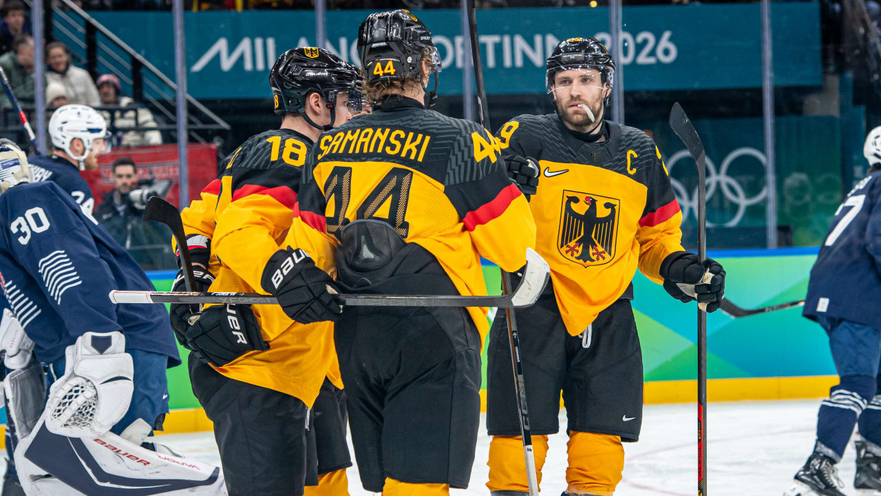 OLYMPICS: Draisaitl, Samanski both score as Germany advances with 5-1 win over France