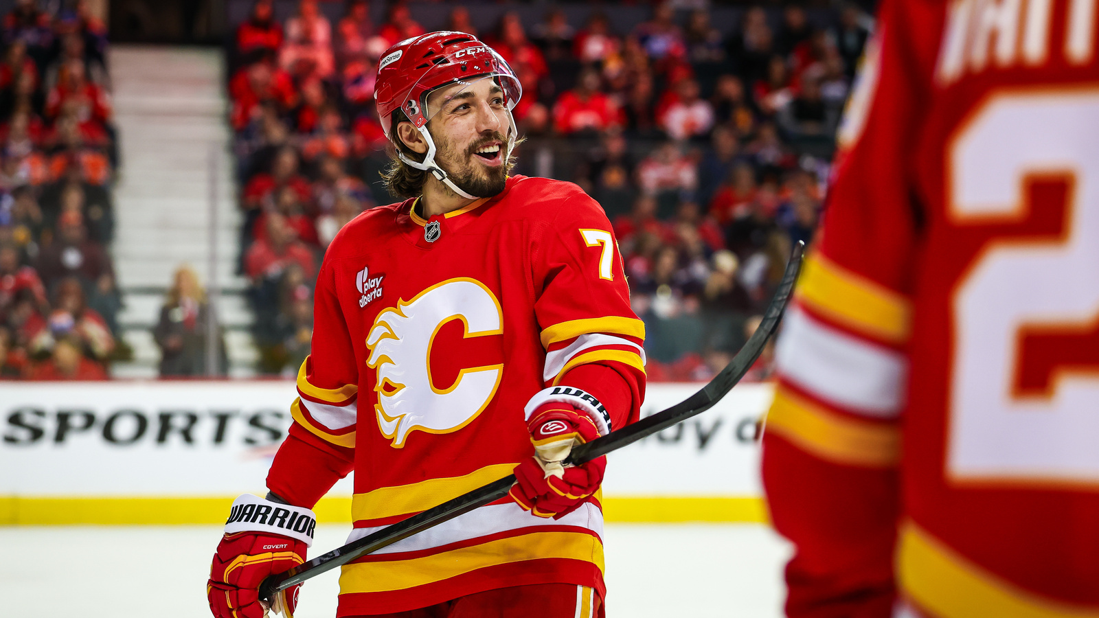 The Calgary Flames should give Ryan Lomberg a contract extension