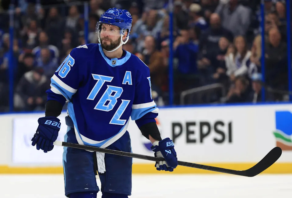 Feb 5, 2026; Tampa, Florida, USA;Tampa Bay Lightning right wing Nikita Kucherov (86) during the third period against the Florida Panthers at Benchmark International Arena. Mandatory Credit: Kim Klement Neitzel-Imagn Images