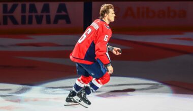 Jakob Chychrun scores goal of the year candidate for an NHL defenseman, hits 20 goals with Capitals for second consecutive season